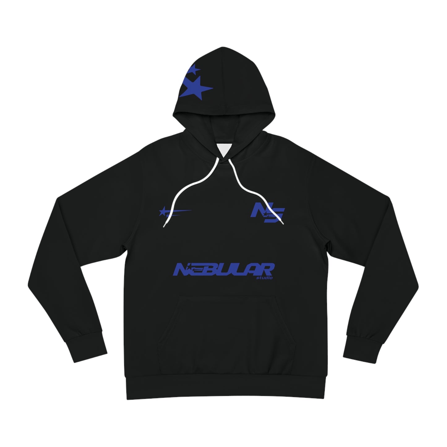 Copy of Nebular Studio Graphic Hoodie - Bold Blue Streetwear Pullover