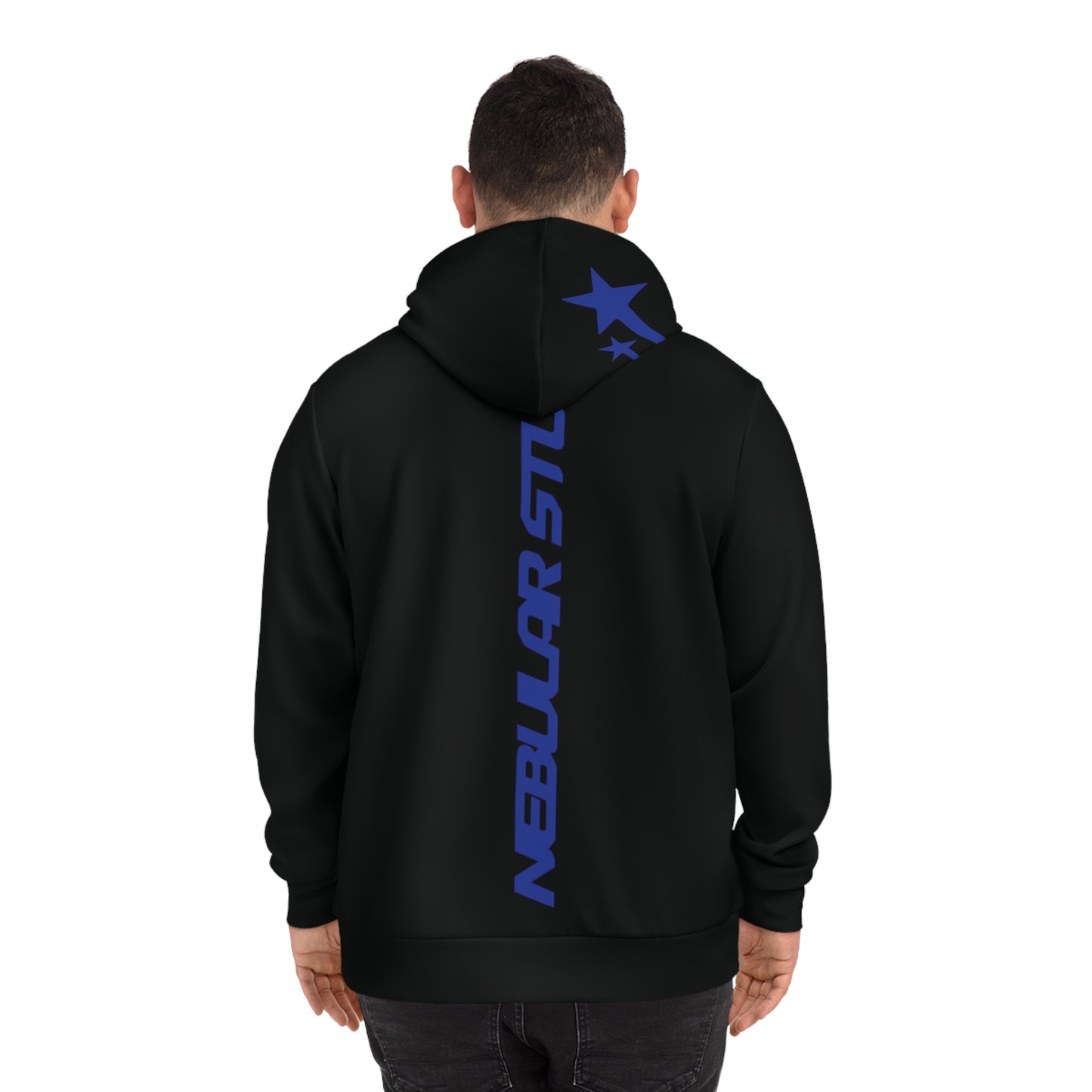 Copy of Nebular Studio Graphic Hoodie - Bold Blue Streetwear Pullover