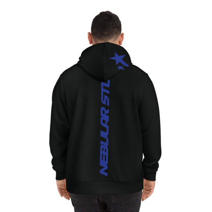 Copy of Nebular Studio Graphic Hoodie - Bold Blue Streetwear Pullover